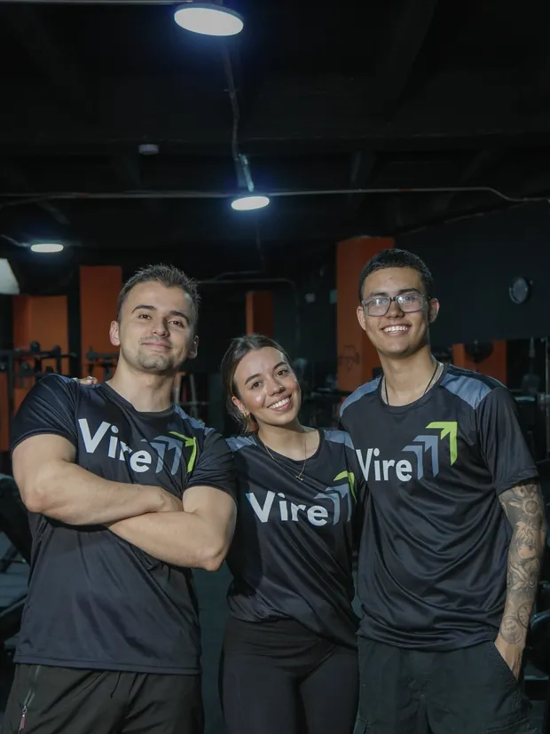 Emmanuel, Michell and Kevin, VIRE founders